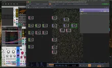 VCV Rack-Driven ASCII Forest